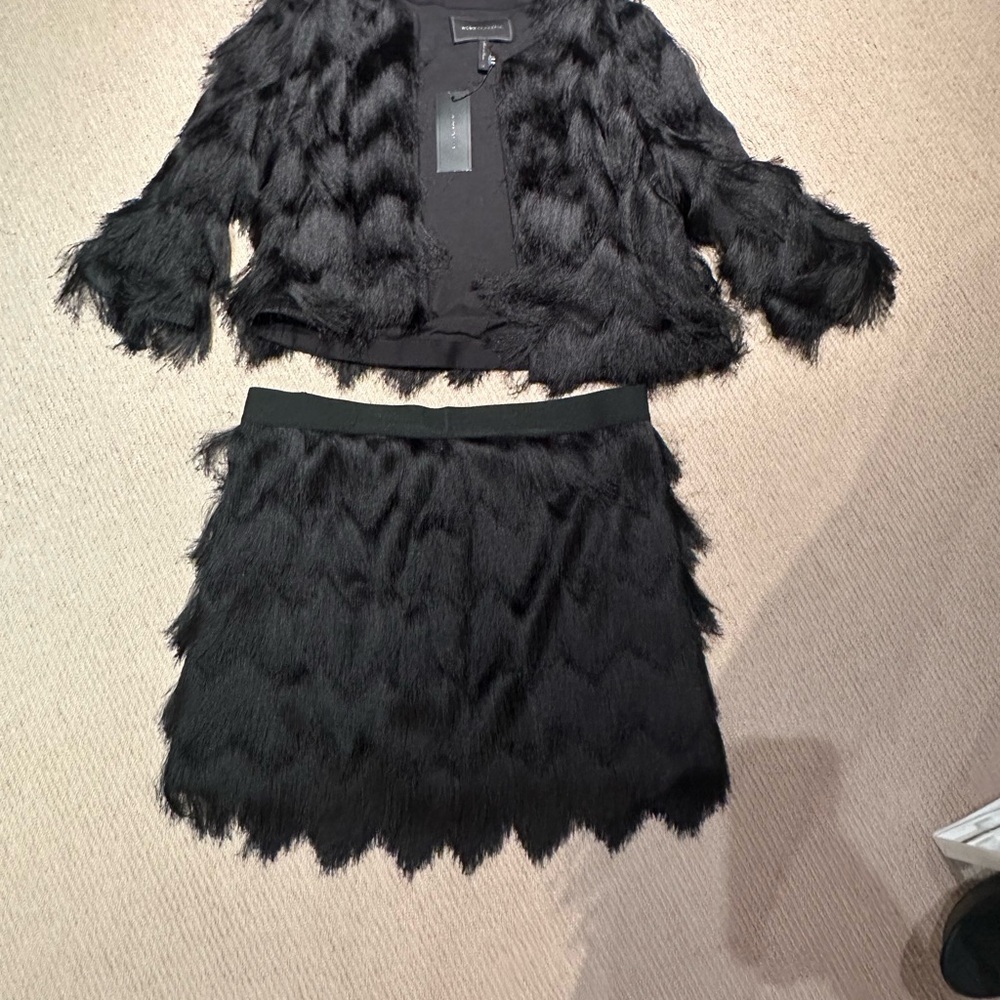 Elegant Black Skirt by bcbg max azria